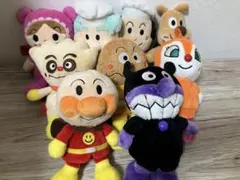 アンパンマン　プリちぃビーンズ　9体セット