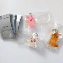 ノンタン　めじるしアクセサリー2　ノンタンA　たぬきさん　うさぎさんB　ガチャ