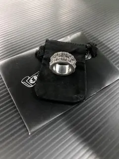 クロムハーツ　ダブルピートパンクリング