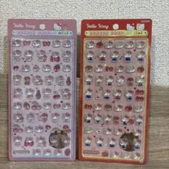【正規品】ハローキティ ボンボンドロップシールミニ2枚セット