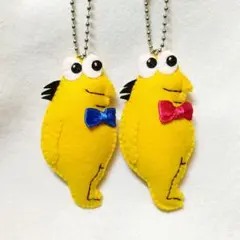 No.402 なんj民　ペア　セット売り　ハンドメイドマスコットキーホルダー