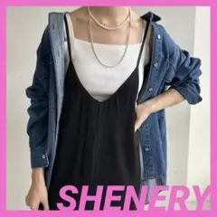 ★美品★シーナリー shenery オーバーデニムシャツのサムネイル