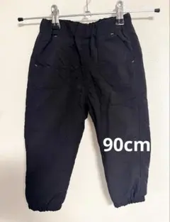 UNIQLO裏起毛パンツ　90 黒