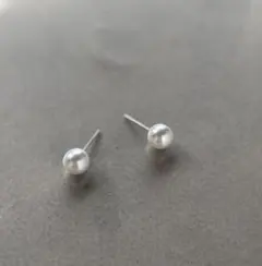 湯*3様 パールピアス