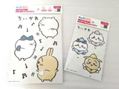 キャラぴた　アイロンプリントシート 2種セット ちいかわ　ハチワレ　うさぎ