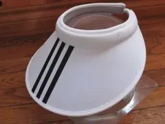 adidas ホワイト バイザー OSFZ