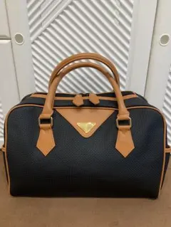【美品】Yves Saint Laurent ヴィンテージ ミニボストン YSL