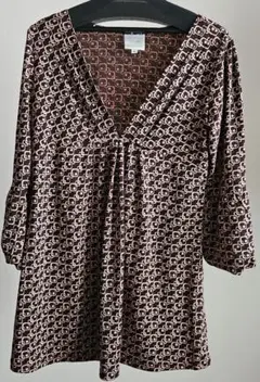 Emma James Vネックチュニック M