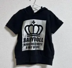 【BABYDOLL】半袖 フード付きTシャツ