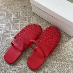 エマフランシス⭐︎レッドメッシュサンダルのサムネイル