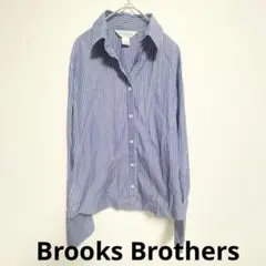 Brooks Brothers（M）長袖シャツ ストライプ オフィス カジュアルのサムネイル