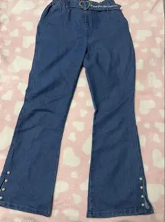 デニムパンツ ウエストゴム　150cm