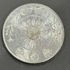 明治四年50銭銀貨　珍　手変わり 明治四年50銭銀貨 珍 手変わり 明治四年50銭銀貨 珍