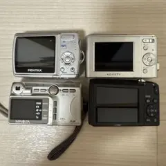 ☆コンデジ！4台☆Canon Pentax LUMIX - メルカリ