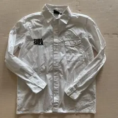 THRASHER スラッシャー ロゴ刺繍 長袖シャツ ホワイトのサムネイル