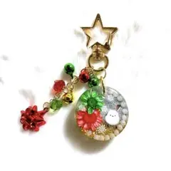 シマエナガ❁⃘*.゜レジンキーホルダーチャーム