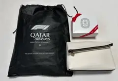 【新品未開封)カタール航空　ビジネスクラス　パジャマ アメニティ　メンズ カタール航空 新品ビジネスクラス アメニティパジャマセットの