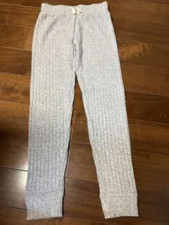 GAP KIDS リブパンツ グレー M(8)