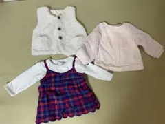 ベビー服70cm GAP anyFAM futafuta トップス3点　裏起毛