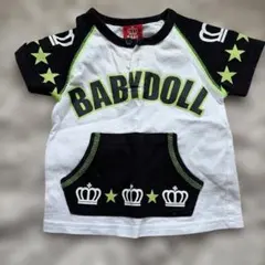 BABYDOLL 半袖Tシャツ ロゴ 王冠 スターのサムネイル