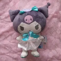 クロミちゃんのぬいぐるみとお皿セット　サンリオ