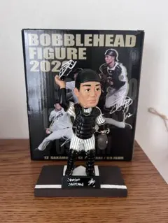 2026 阪神タイガース 坂本誠志郎 ボブルヘッド フィギュア - メルカリ