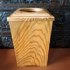 お値下げ◆伝統工芸品◆◆江戸指物◆◆木製ごみ箱◆◆ヴィンテージのサムネイル