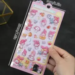 ぷくぷくシール マイメロディ シール