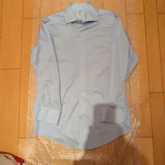 ブルックス ブラザーズ シャツ 白地にブルーの縦ストライプ REGENT メンズ