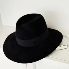 Maison Michel メゾンミッシェル ネイビー ウール フェルトハット メゾンミッシェル フェルトハット M - メルカリ