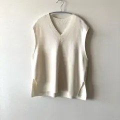 未使用　MUJI ニットベスト