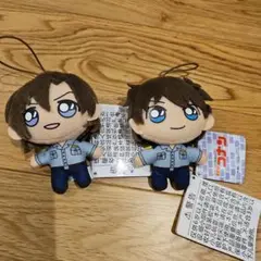 名探偵コナン モアプラスマスコット ぬいぐるみ 松田 萩原 名探偵コナン』セガプライズの“おてのり”ぬいぐるみ第2弾に