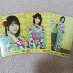 乃木坂46 生写真 海邉朱莉 真夏の全国ツアー2026 浴衣 3種コンプ 美品