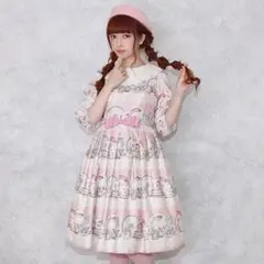 オマケ２　メロンパフェ パフスリーブドレス　キューポット Q-pot ワンピース オマケ2 メロンパフェ パフスリーブドレス キューポット Q-pot