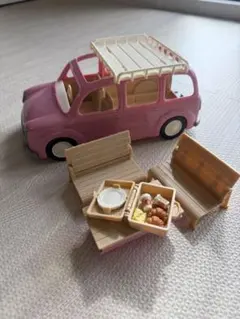 シルバニアファミリー いっぱい乗れるよ！ピクニックワゴン