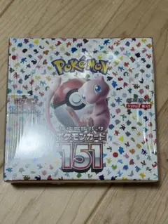 未開封 シュリンク付き ポケモンカード151 BOX