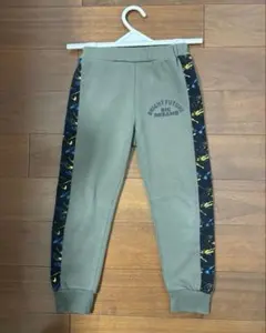 キッズ スウェットパンツ カーキ 110cmのサムネイル