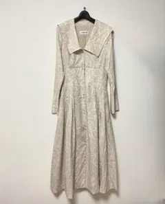 LILY BROWN 総柄 ロングワンピース 長袖 8/30まで