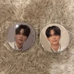 INI BTC 藤牧京介 缶バッジ シークレット 2個セット