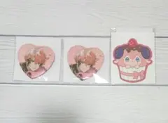 Melty Valentine バレンタイン ハート型缶バッジ 赤城ウェン