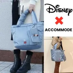 ACCOMMODE Disney ミニーマウス デザイン 2wayトートバッグ