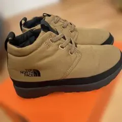 THE NORTH FACE キッズ ハイカットブーツ ベージュ