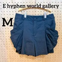 【E hyphen world gallery】ハーフパンツ M ブラック