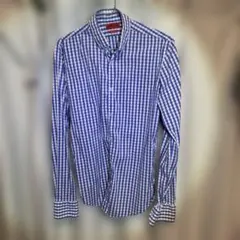 ZARA MAN スーパースリムフィット チェックシャツ　sサイズ 中古品