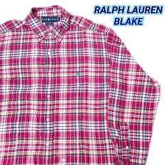 90s Ralph Lauren blake ライトネル チェックシャツ