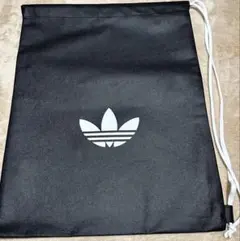 adidas アディダス オリジナルス 巾着 ショップ袋 ギフト 黒 新品