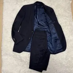 スーツカンパニー REDA スーツ ストライプ シルク入り 上下 M相当