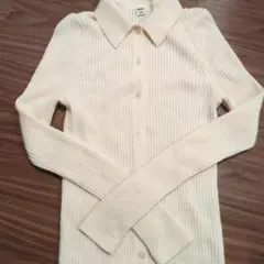 す*う様 UNIQLO/ リブ編みタイトカーディガン