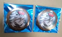 鬼滅の刃 無限城編 ランダム缶バッジ 童磨 2点 匿名配送