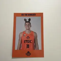 ベルテックス静岡　クリスマスブロマイド　ティムシュナイダー選手のサムネイル